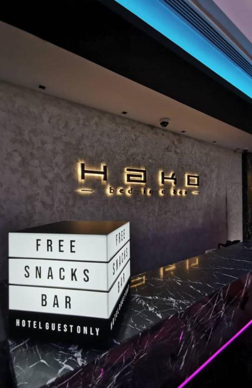 Certifikát, hodnocení, plakát nebo jiný dokument vystavený v ubytování HAKO HOTEL JBCC