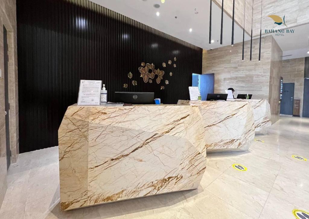 Vstupní hala nebo recepce v ubytování Bahang Bay Hotel