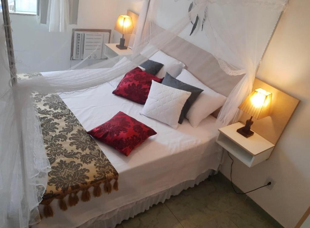 Postel nebo postele na pokoji v ubytování Flat Bela Vista