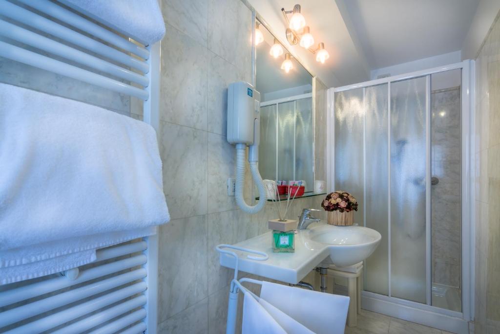 Koupelna v ubytování Palazzo Marcello Hotel Al Sole