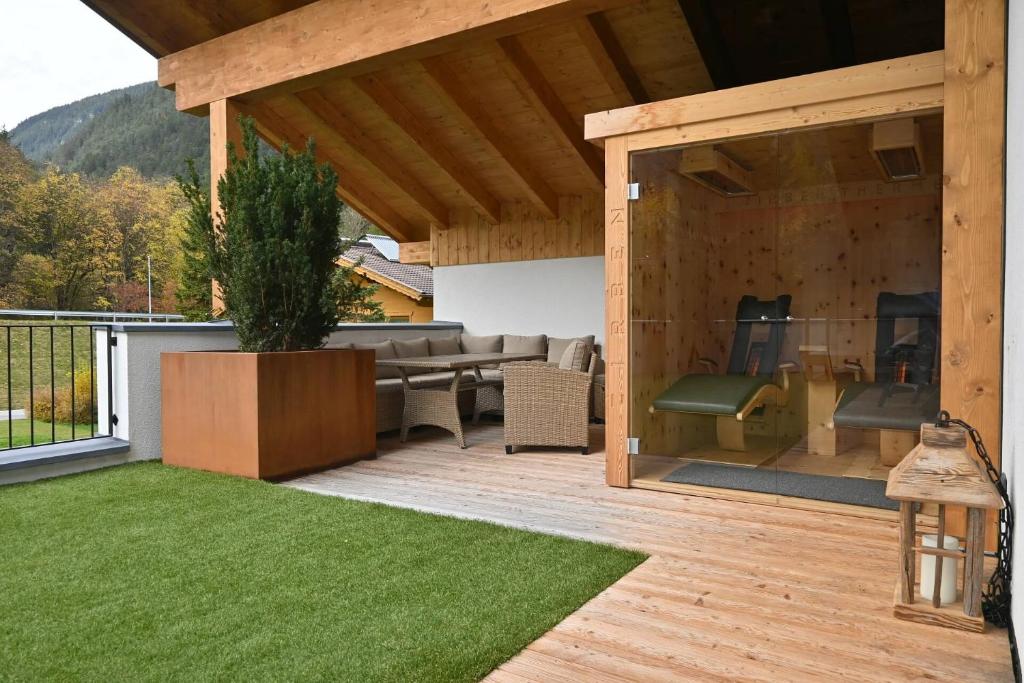 Nespecifikovaný výhled na hory nebo výhled na hory při pohledu z apartmánu