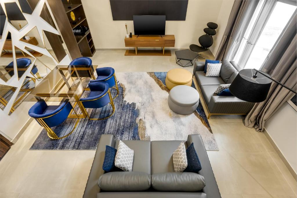 Χώρος καθιστικού στο The Art Hotel