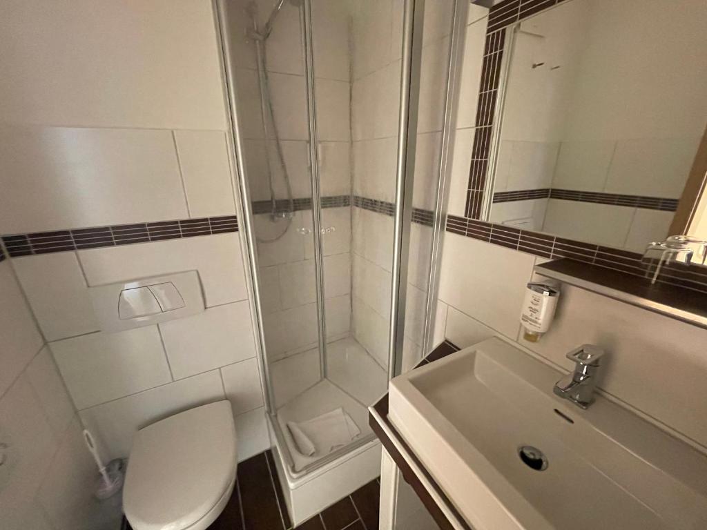 Koupelna v ubytování Europa Kehl Hotel