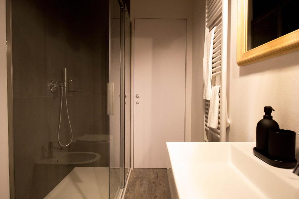 A bathroom at Ca Veja B&B Forlì