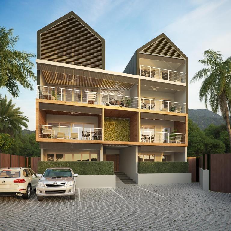 Budova, kde se apartmán nachází