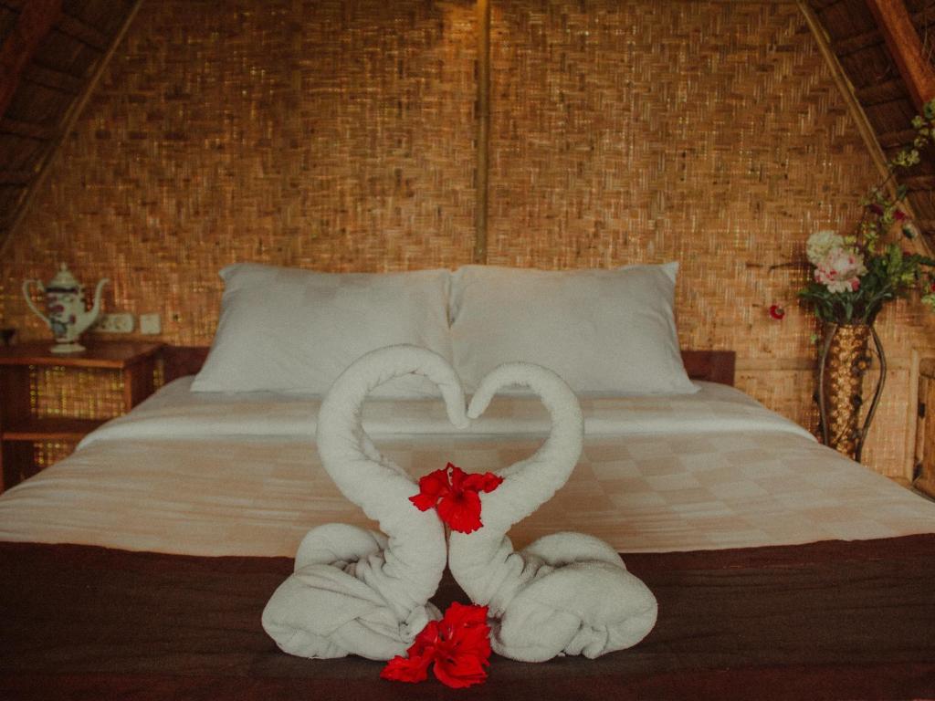 Postel nebo postele na pokoji v ubytování Da'kayu Glamping