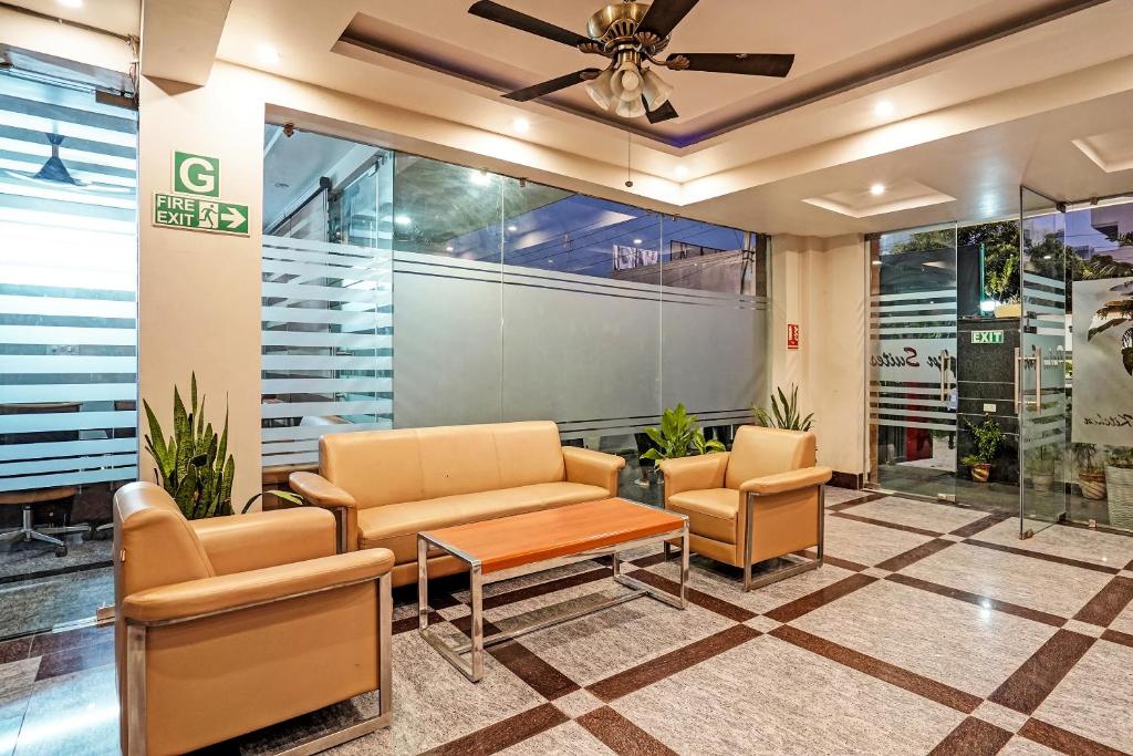 Posezení v ubytování The Palm Suites - Medicity