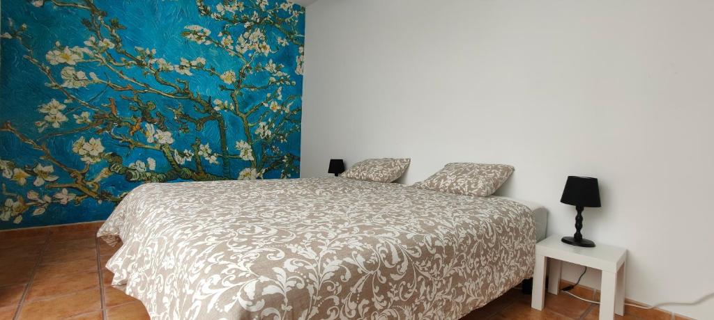 A bed or beds in a room at Villa Fedelian 2 Playa Blanca