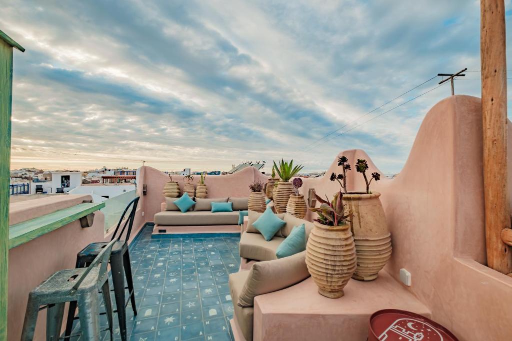 Гостиная зона в Mama Lova Hôtel, Riad, Restaurant & Spa