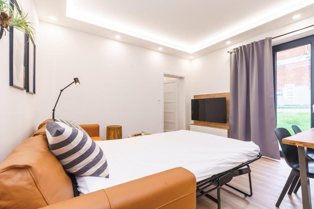 Posezení v ubytování Apartmán SKI Plešivec