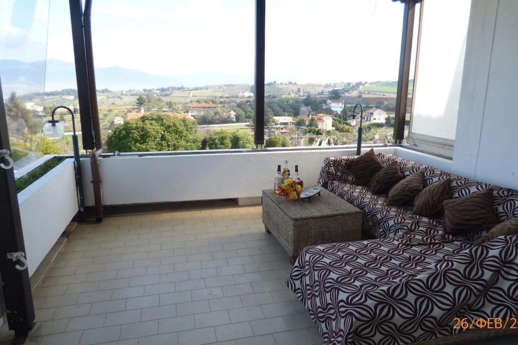 Posezení v ubytování Villa Georgius