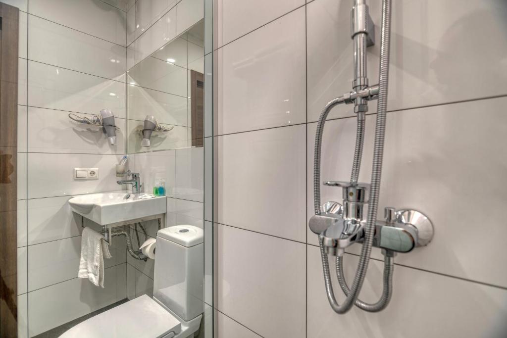 Koupelna v ubytování Orbeli Hotel Yerevan