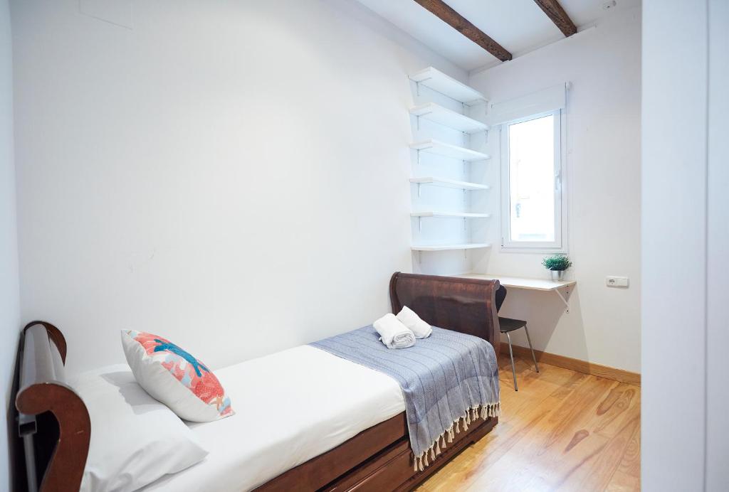 Posteľ alebo postele v izbe v ubytovaní San Marcial by Basque Homes