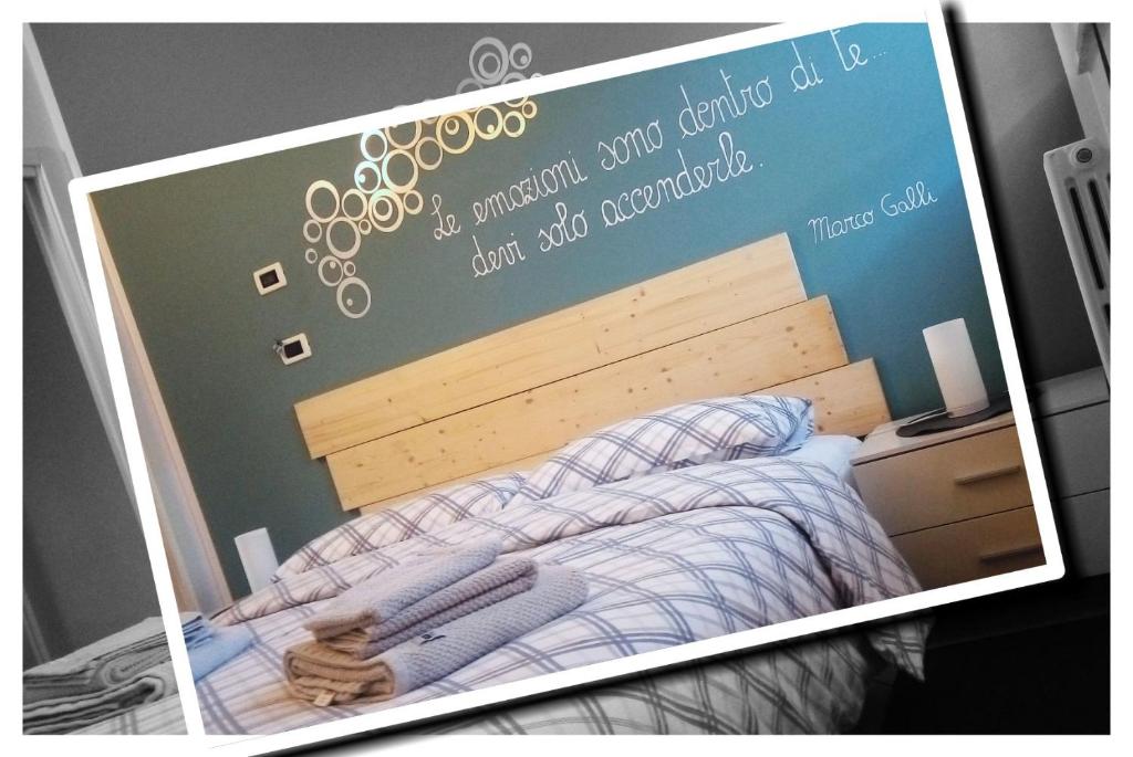 A bed or beds in a room at LOFT Il "Nido degli Angeli"