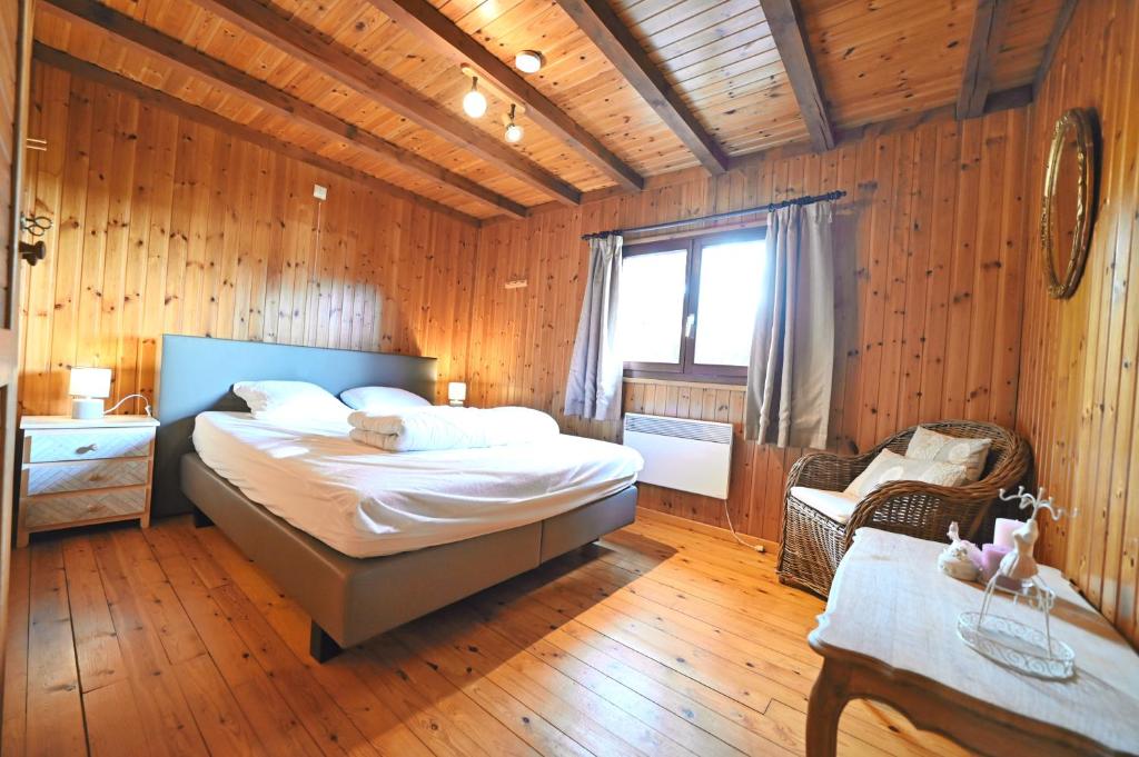 Postel nebo postele na pokoji v ubytování Hortensias