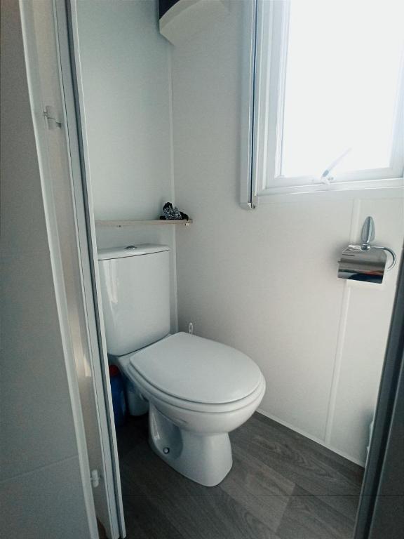 Koupelna v ubytování Casitas Mobil Home