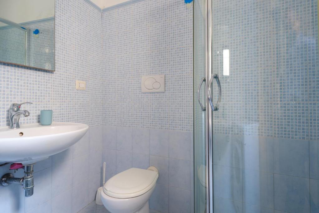 Kúpeľňa v ubytovaní Casa Matilde