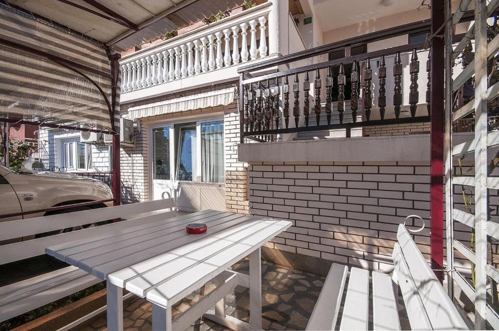 Balkón nebo terasa v ubytování Apartments Marica