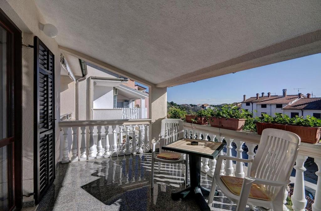 Balkón nebo terasa v ubytování Apartments Marica