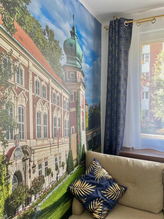 Część wypoczynkowa w obiekcie Apartament Centrum