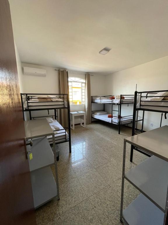 Postel nebo postele na pokoji v ubytování Pousada Vitória da Vila