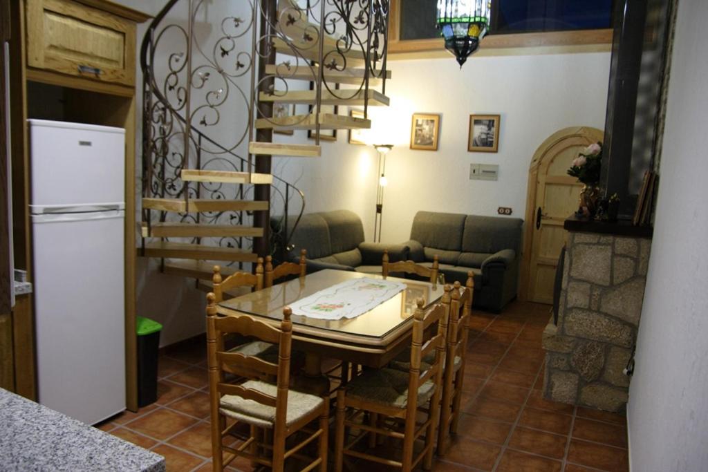 Posezení v ubytování Cuevas las Chimeneas
