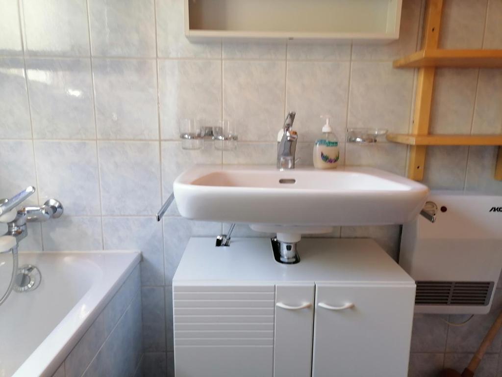 Koupelna v ubytování Nandagon Gasthouse