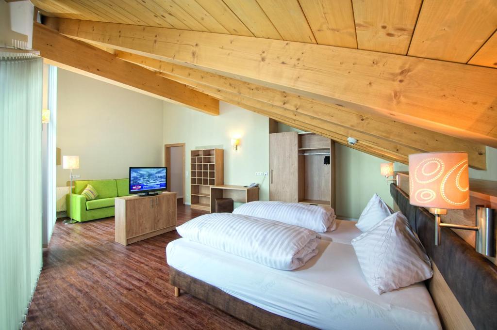 Μια τηλεόραση ή/και κέντρο ψυχαγωγίας στο Hotel ALPINA
