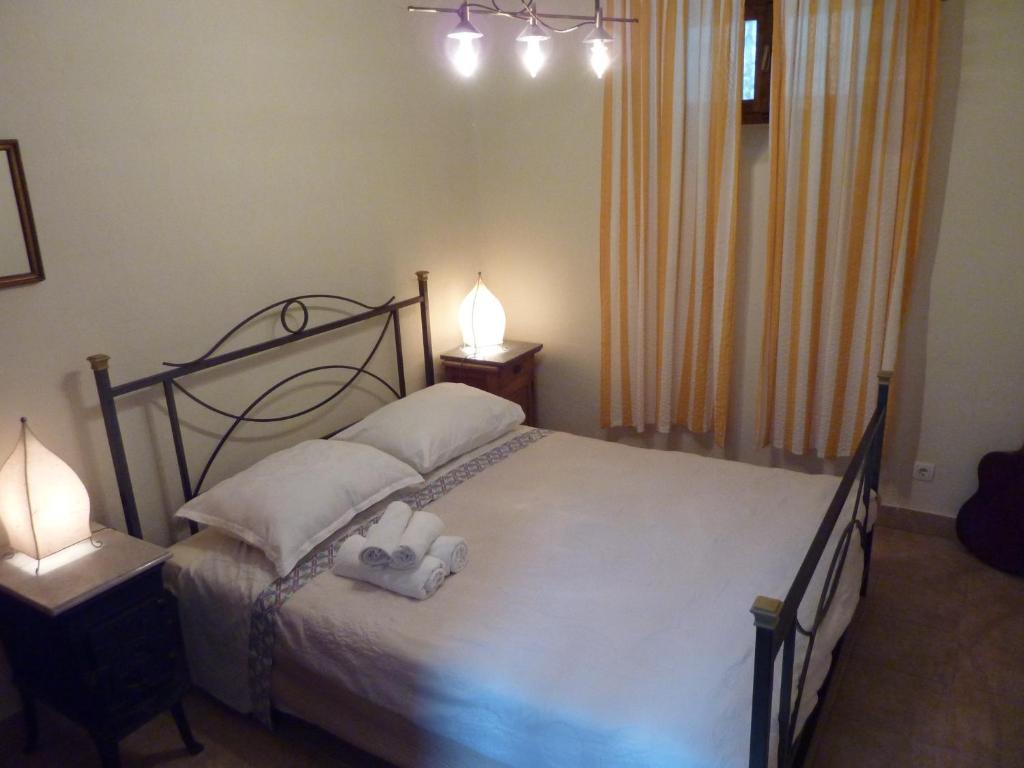 Posteľ alebo postele v izbe v ubytovaní Authentic Mediterranean Apartment