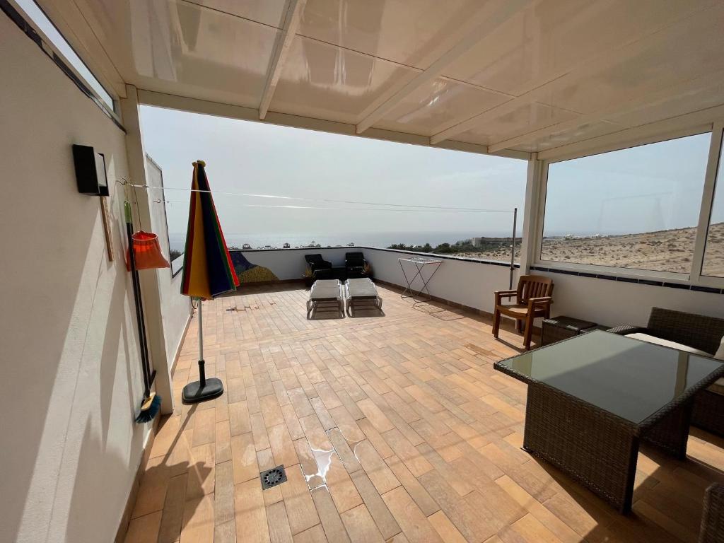 Fotografie z fotogalerie ubytování VistaMar - Penthouse mit Panorama-Meerblick v destinaci Costa Calma