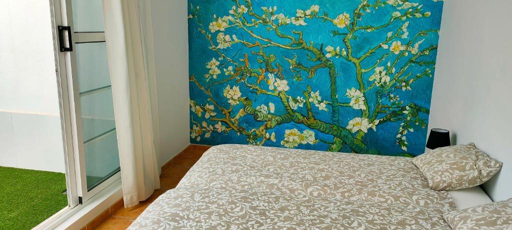 A bed or beds in a room at Villa Fedelian 2 Playa Blanca