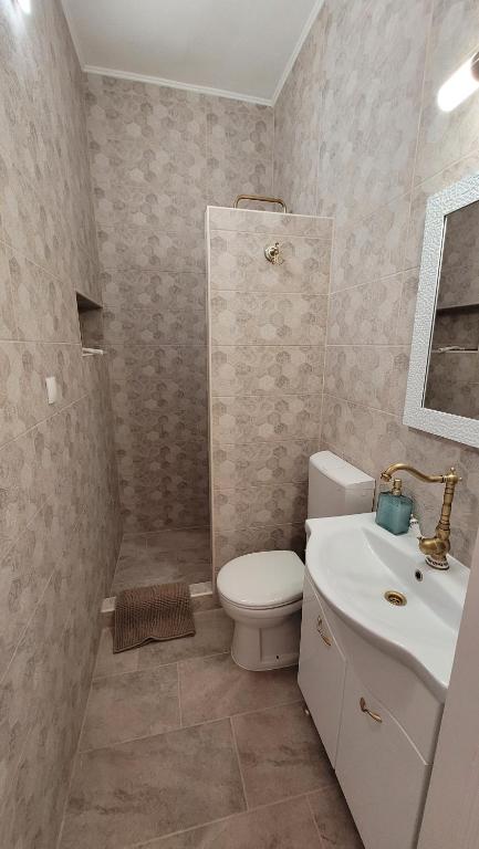 Kúpeľňa v ubytovaní Glamour Apartman