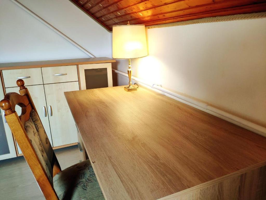Kuchyň nebo kuchyňský kout v ubytování Karolina Apartment