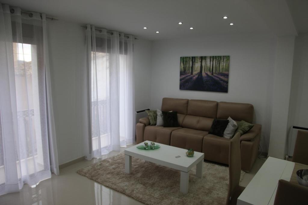 Posezení v ubytování Apartamentos Alogia, Pastora, Yerbater