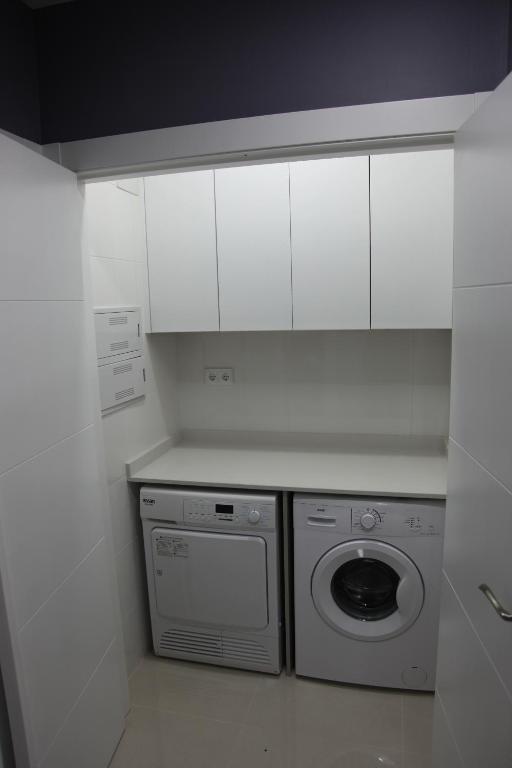 Kuchyň nebo kuchyňský kout v ubytování Apartamentos Alogia, Pastora, Yerbater