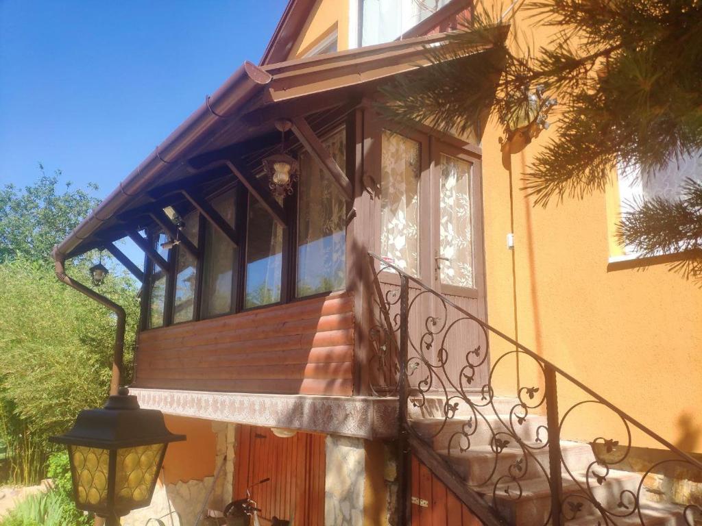 Balkón nebo terasa v ubytování Karolina Apartment