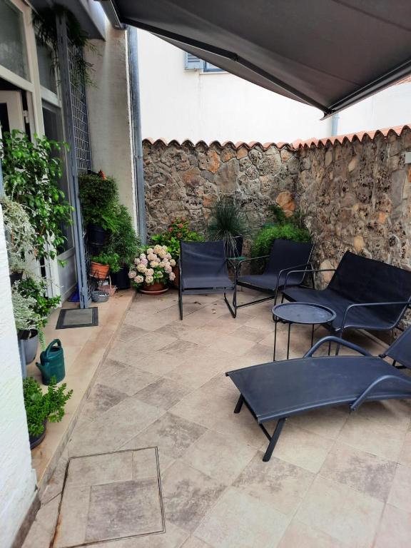 Patio nebo venkovní prostory v ubytování Visiani apartment