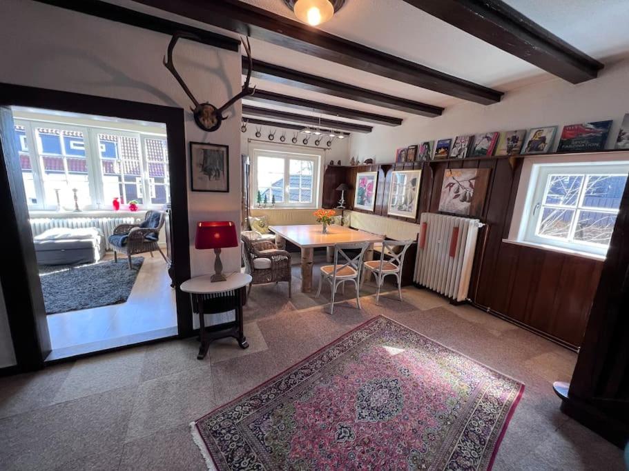 Posezení v ubytování Villa Herzog - Ferienhaus für 6 Personen in Braunlage, Harz