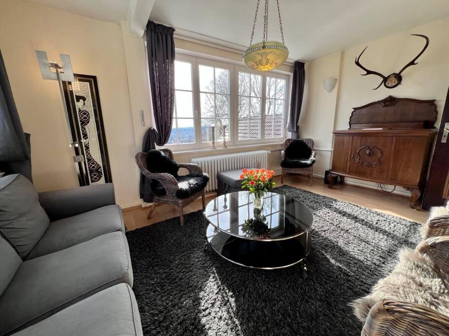 Posezení v ubytování Villa Herzog - Ferienhaus für 6 Personen in Braunlage, Harz