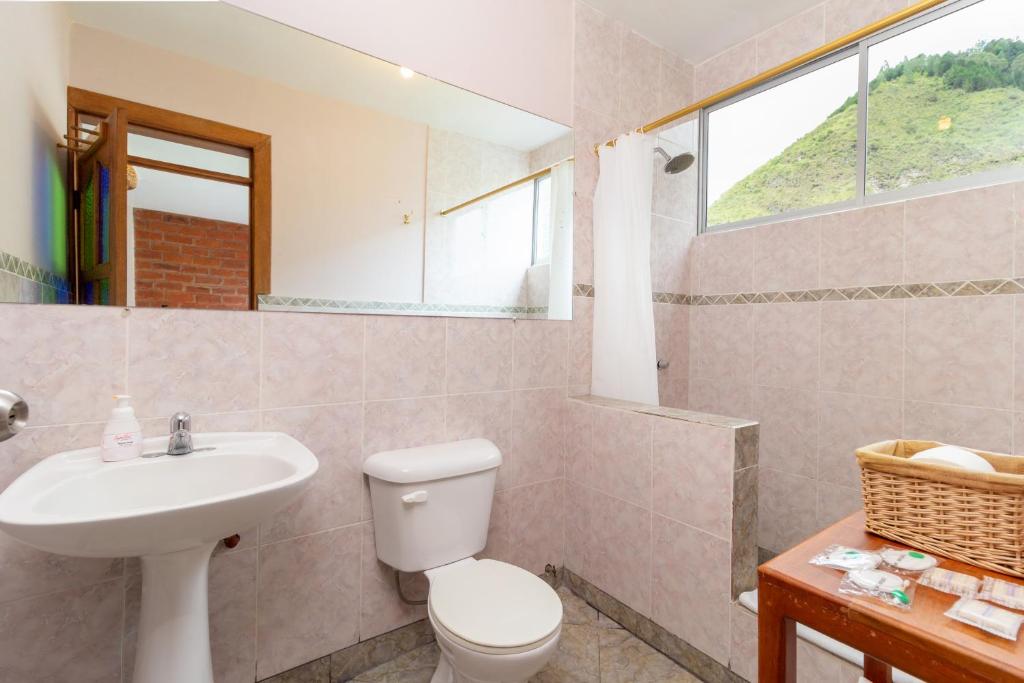 Koupelna v ubytování Napolitano Apart Hotel