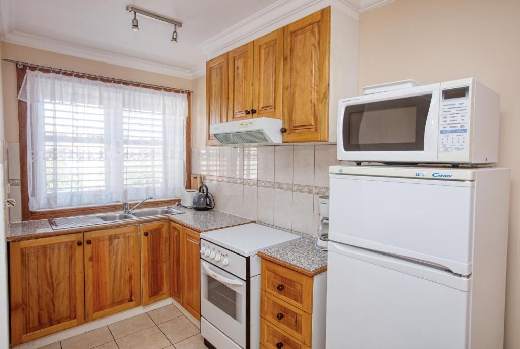 Kuchyň nebo kuchyňský kout v ubytování Apartments by the sea Brodarica, Sibenik - 4194