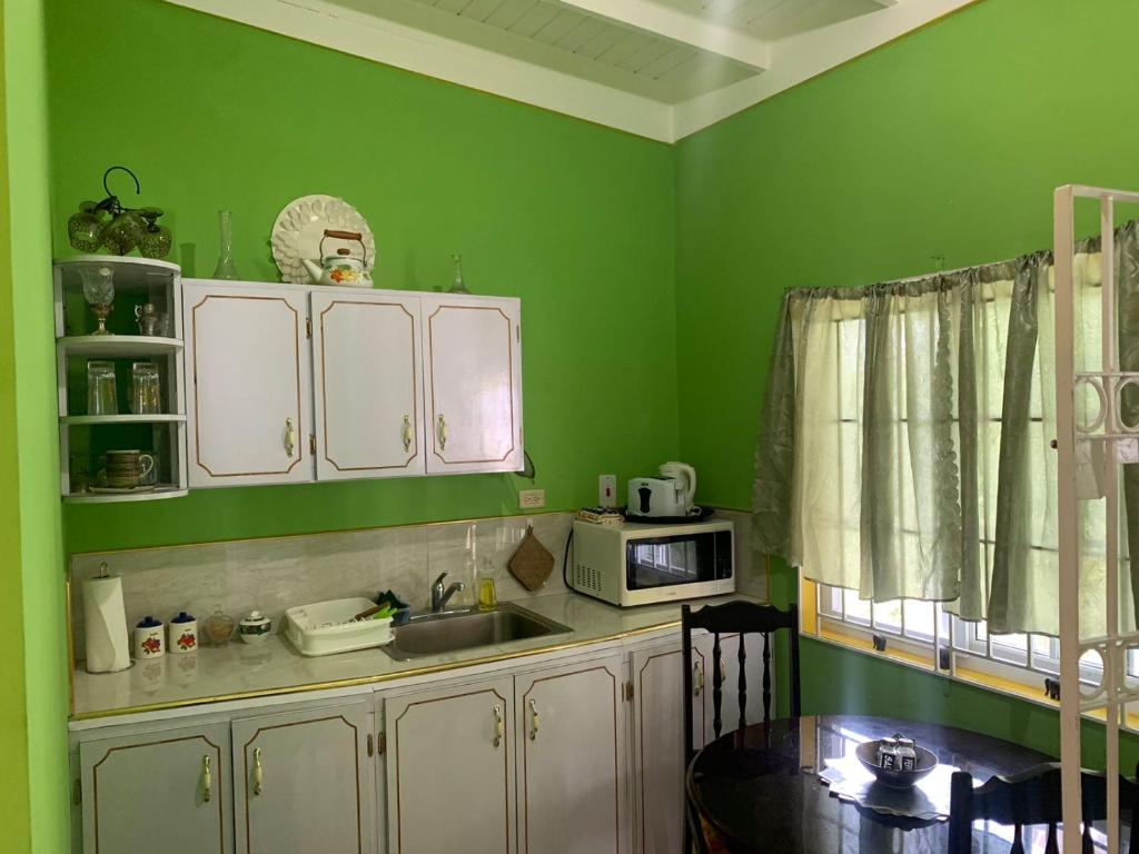 Kuchyň nebo kuchyňský kout v ubytování Shalom Suite 2, Manor Park