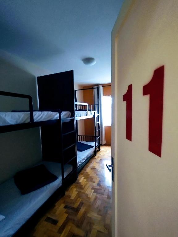 Postel nebo postele na pokoji v ubytování Soul Hostel Av Paulista Bela Vista 2