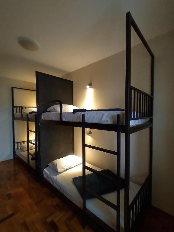 Postel nebo postele na pokoji v ubytování Soul Hostel Av Paulista Bela Vista 2