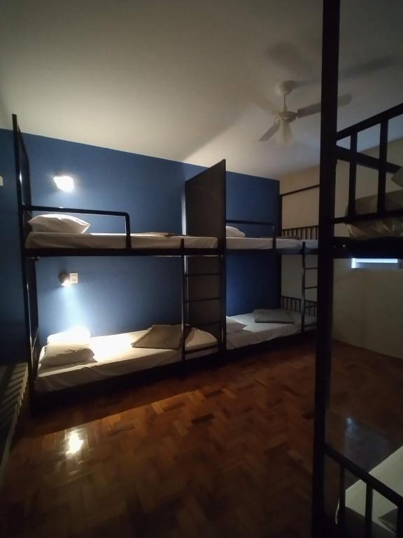 Postel nebo postele na pokoji v ubytování Soul Hostel Av Paulista Bela Vista 2