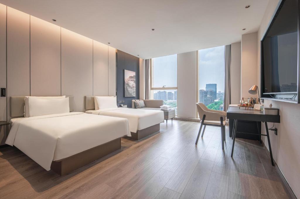 Atour Hotel Nantong Central South BRICS - Jimu Twin Room