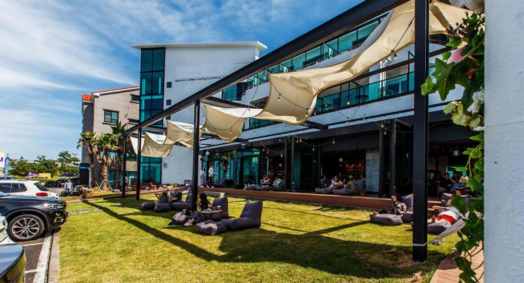 Zahrada ubytování Cutie Pie Hotel