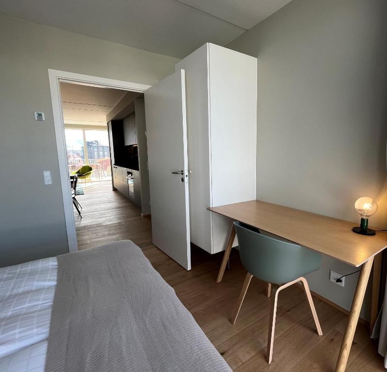 Postel nebo postele na pokoji v ubytování STAY Nordhavn