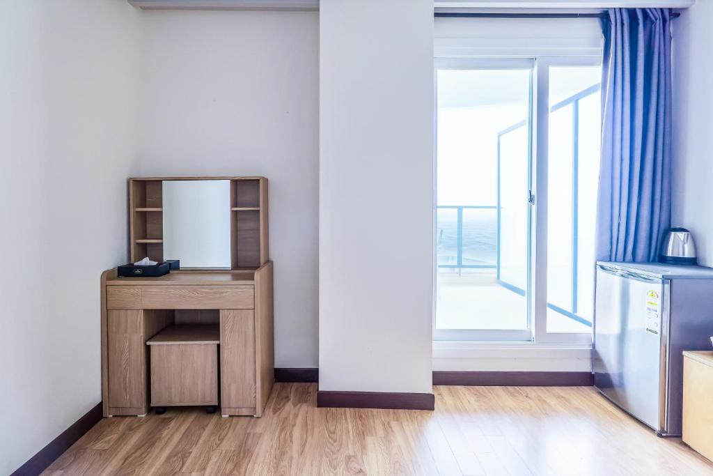 Kuchyň nebo kuchyňský kout v ubytování Cutie Pie Hotel