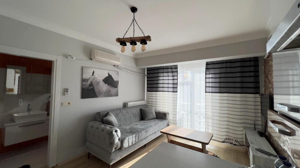 Postel nebo postele na pokoji v ubytování Edirne House